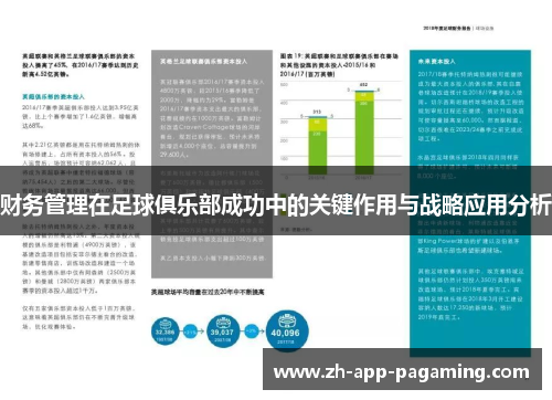财务管理在足球俱乐部成功中的关键作用与战略应用分析