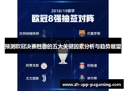 预测欧冠决赛胜者的五大关键因素分析与趋势展望