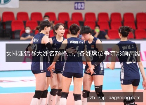 女排亚锦赛大洲名额格局，各洲席位争夺影响晋级